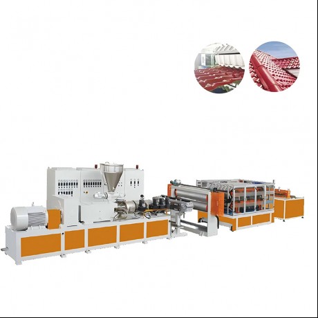 Jwell Machinery Xitoydan PVX bir / ko'p qatlamli issiqlik izolyatsiyasi gofrokarton va pog'onali tom yopish ekstruziya liniyasi